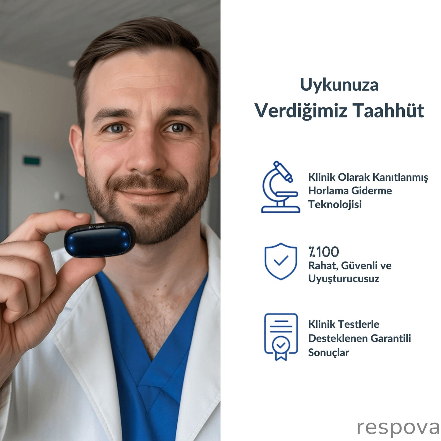 Respova® | Akıllı EMS Uyku Cihazı